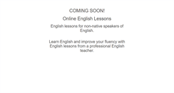 Desktop Screenshot of online-english-lessons.com